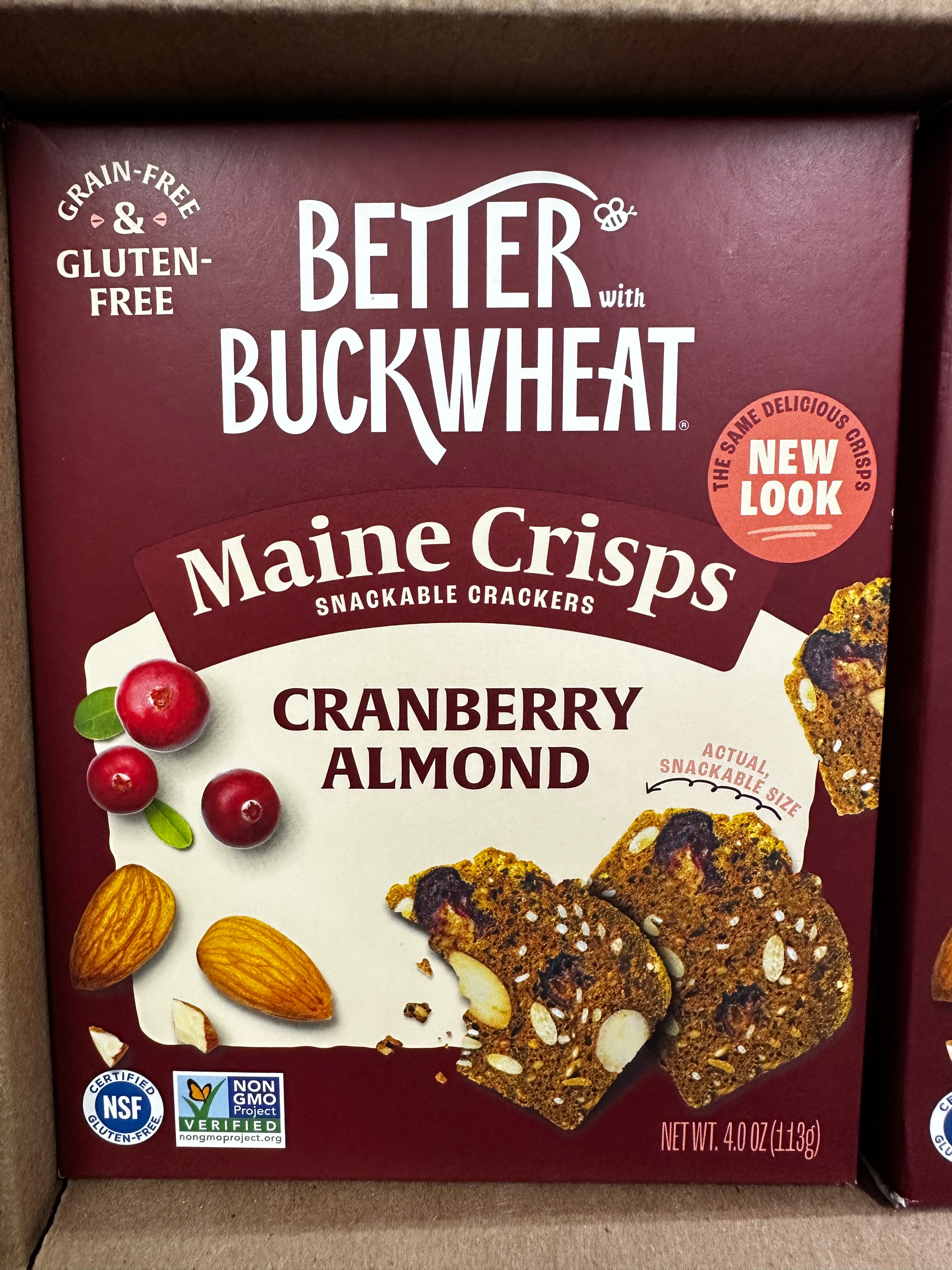 Better With Buckwheat Crisps