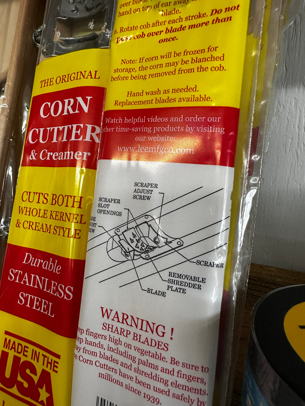 Corn Cutter & Creamer from Lee Manufacturing Co.