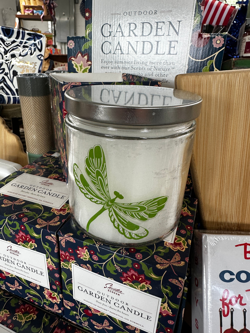 Outdoor Garden Candle by Skeeter Screen