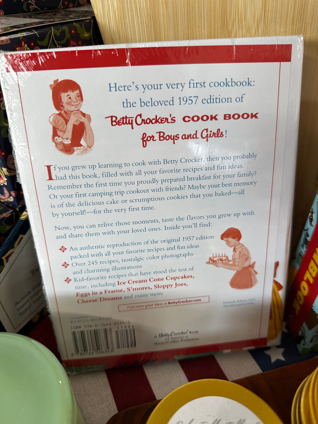 Betty Crocker's Cookbook For Boys and Girls