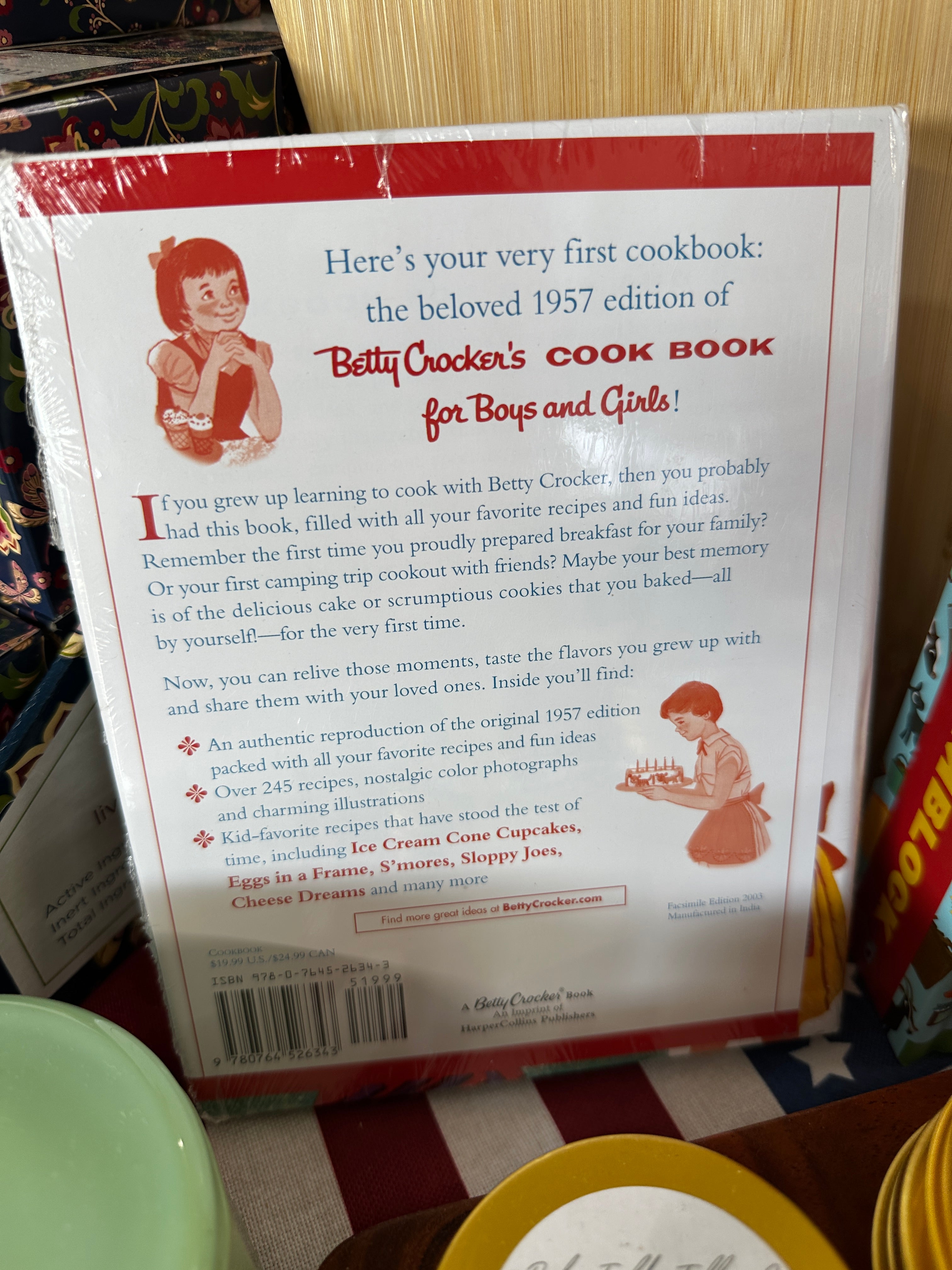 Betty Crocker's Cookbook For Boys and Girls