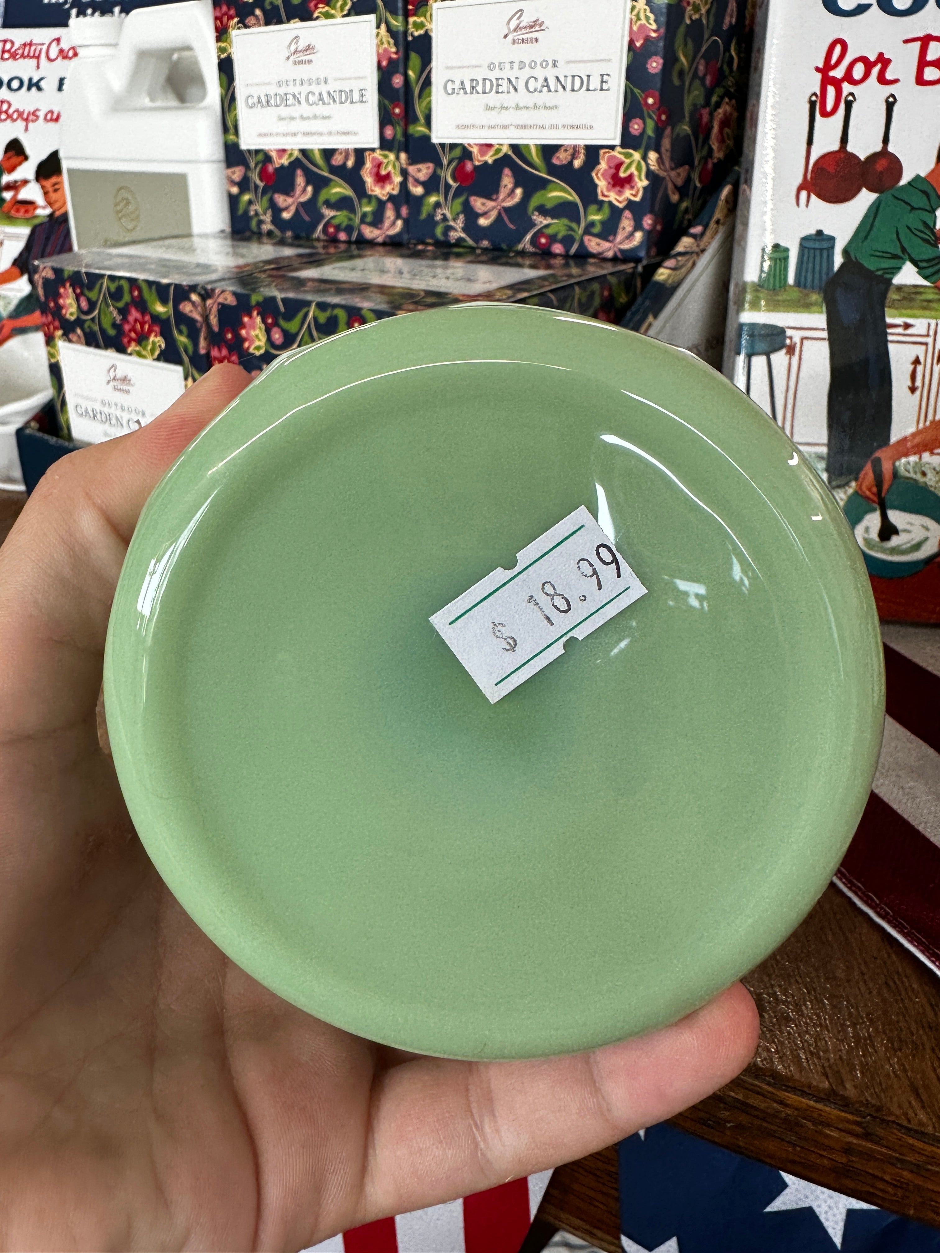 Glass "Salt" Dish with Lid
