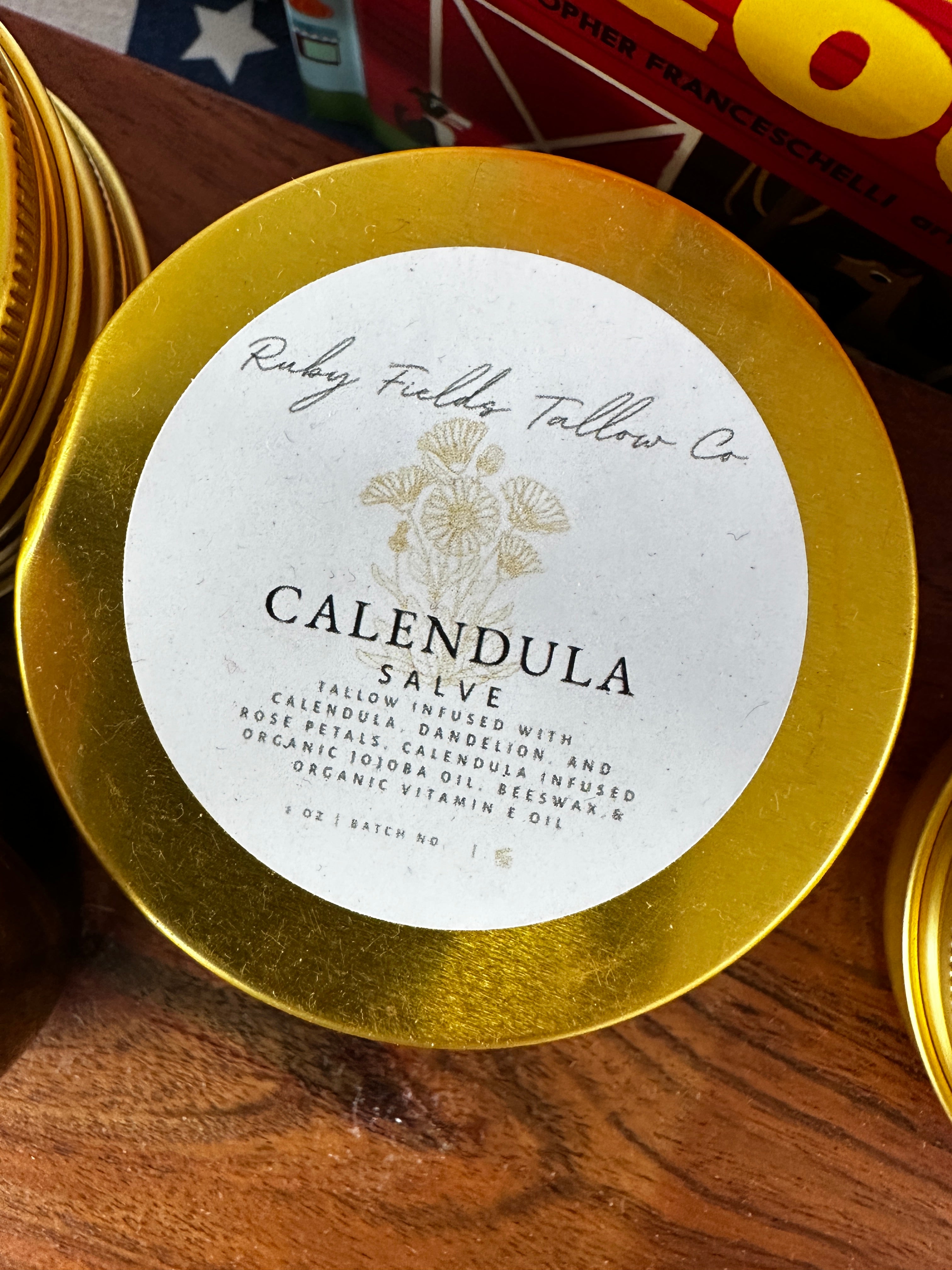 Calendula Salve by Ruby Fields Tallow Co.