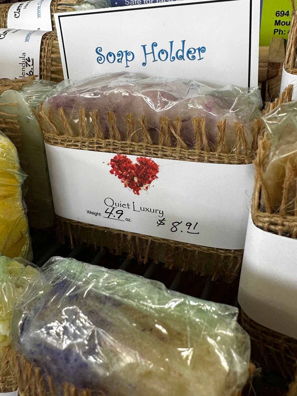 Clare & Trish's Handmade Soap Bars | $1.88 per oz.
