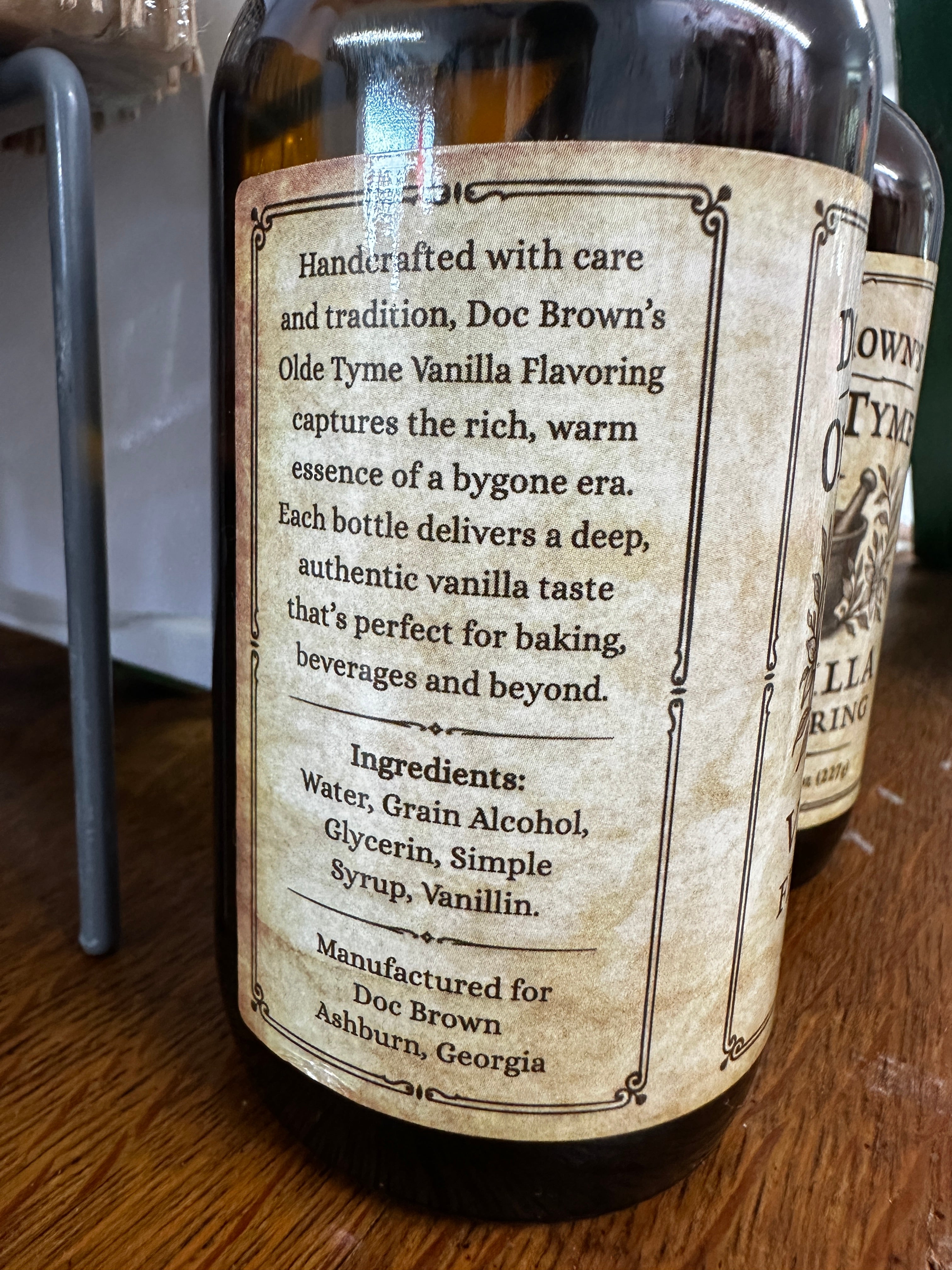 Doc Browns Olde Tyme Vanilla Flavoring