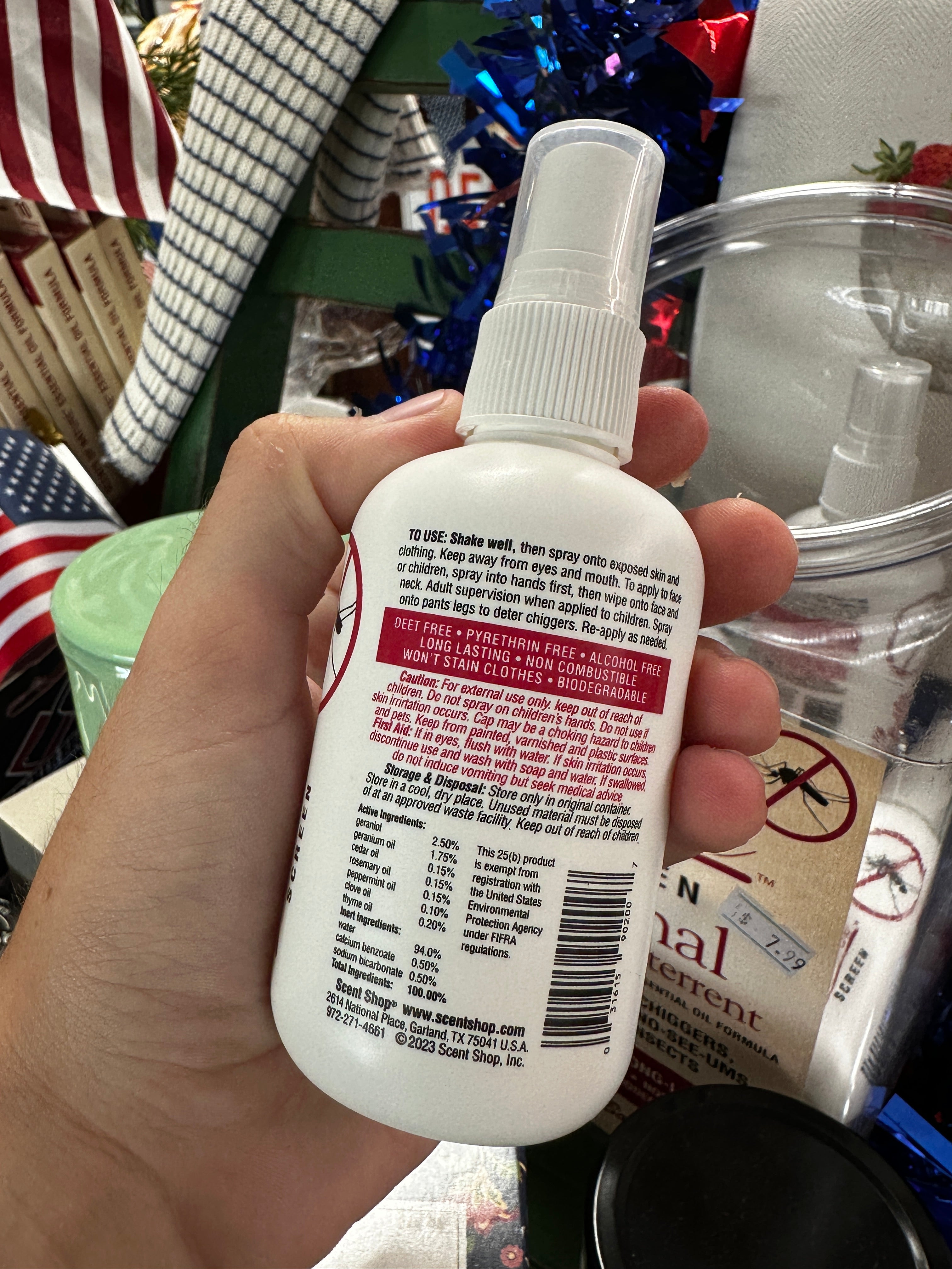 Skeeter Screen Personal Mosquito Deterent
