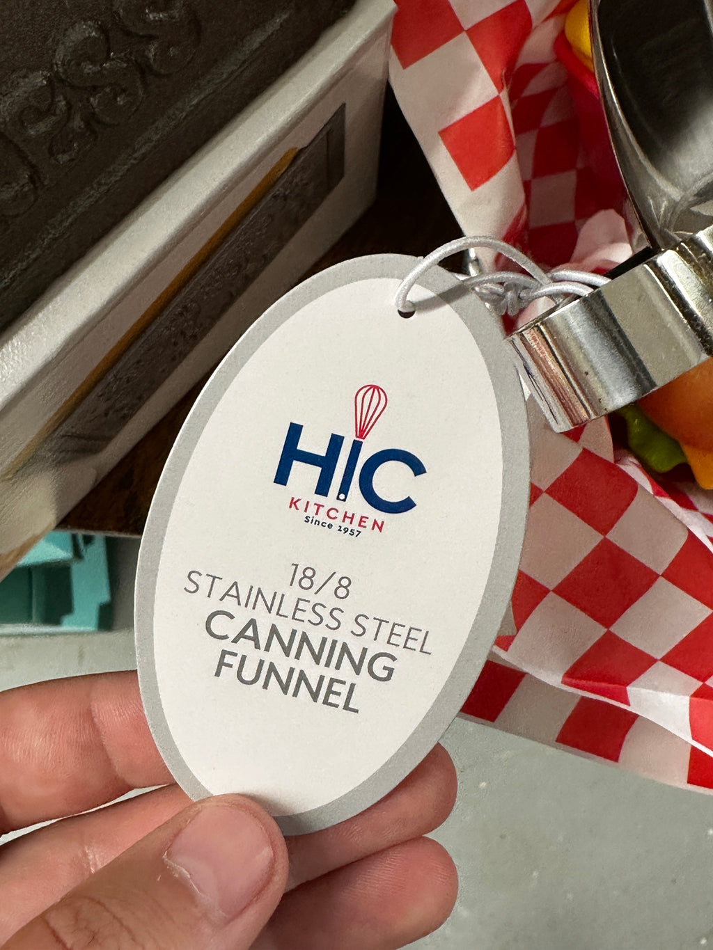 18/8 Canning Funnel | Stainless Steel
