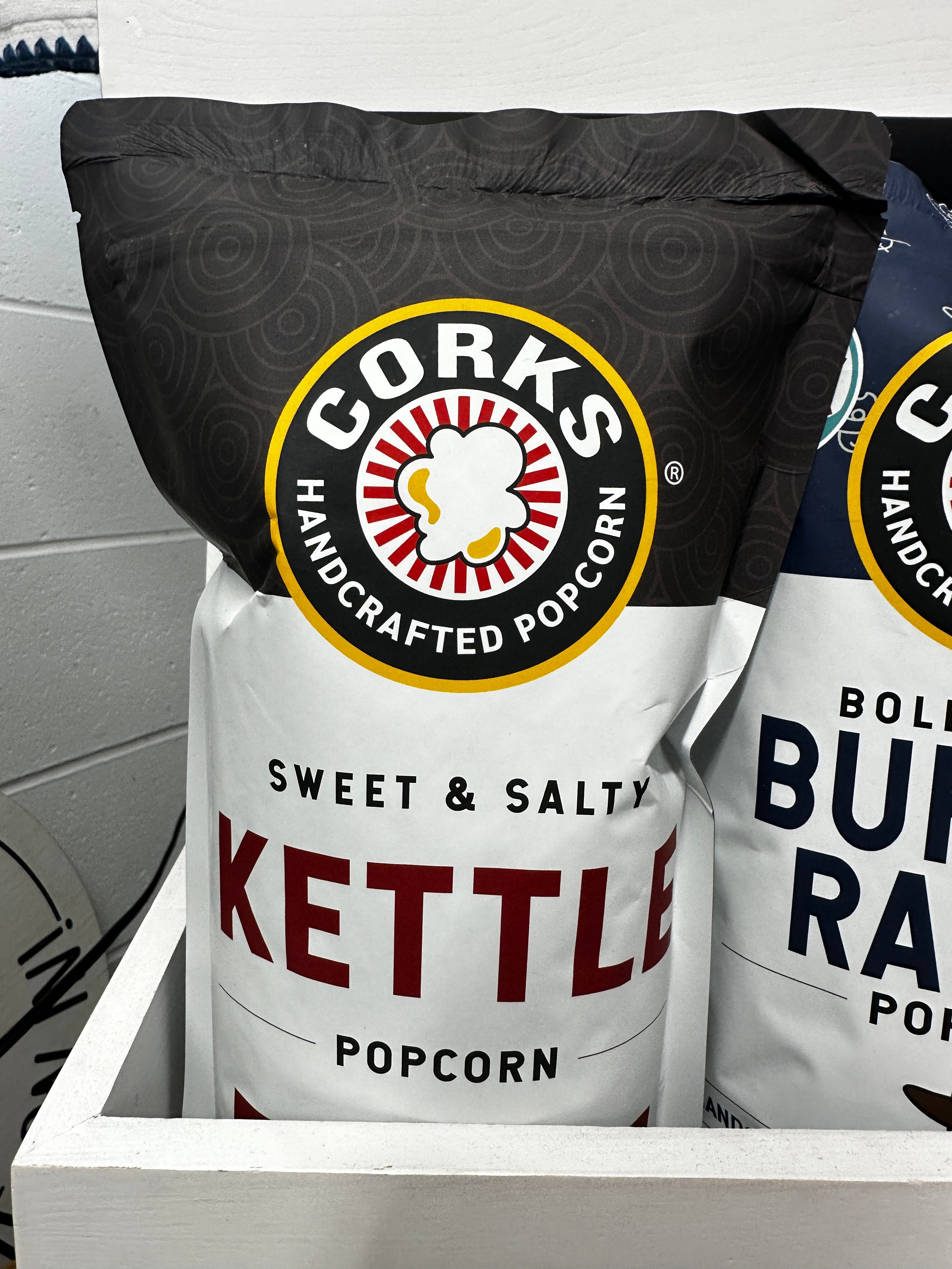 Corks Handcrafted Popcorn | 4 Flavor Options