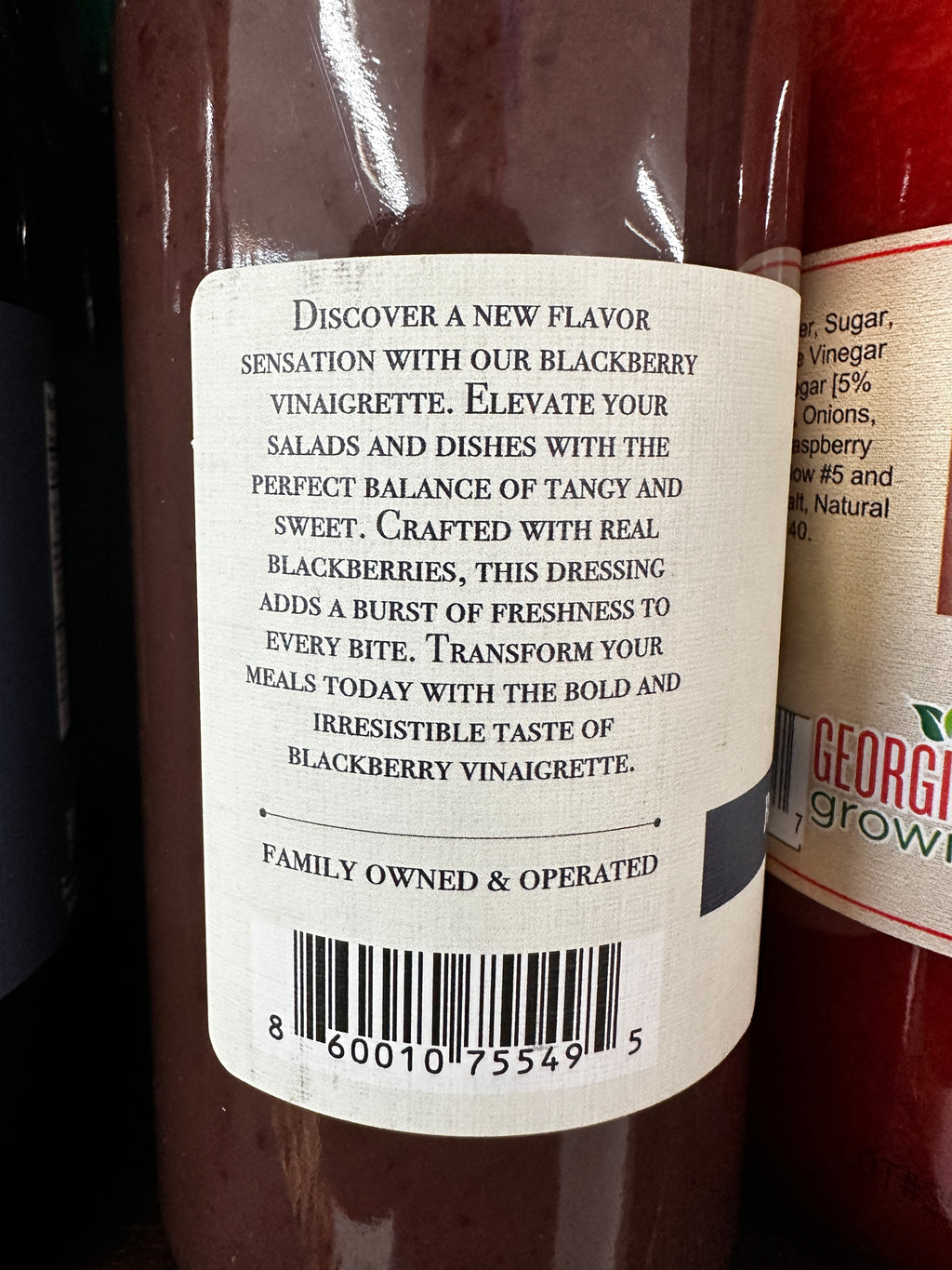 Blackberry Vinaigrette by Burton Brambles