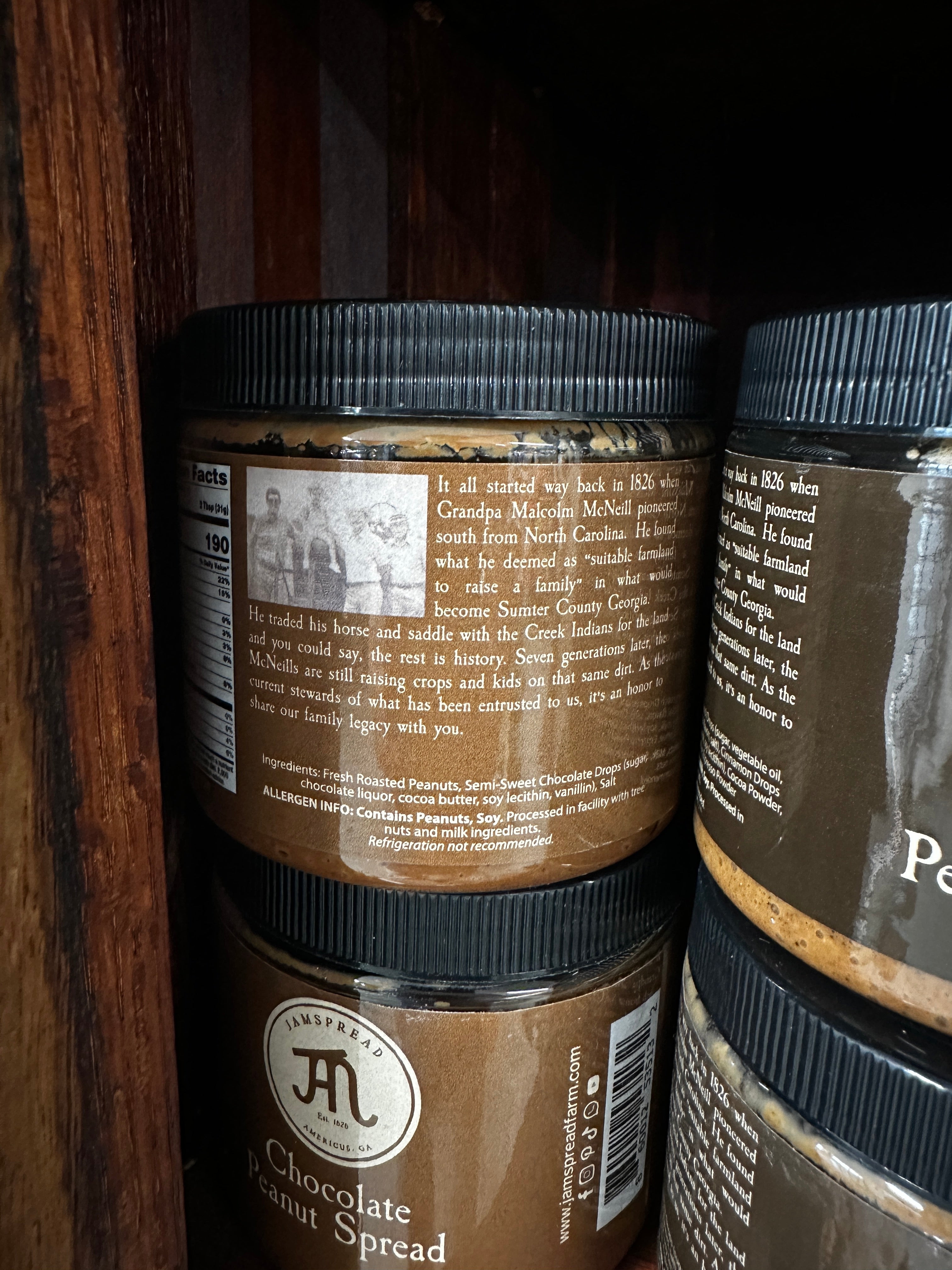 Chocolate Peanut Spread by Jamspread