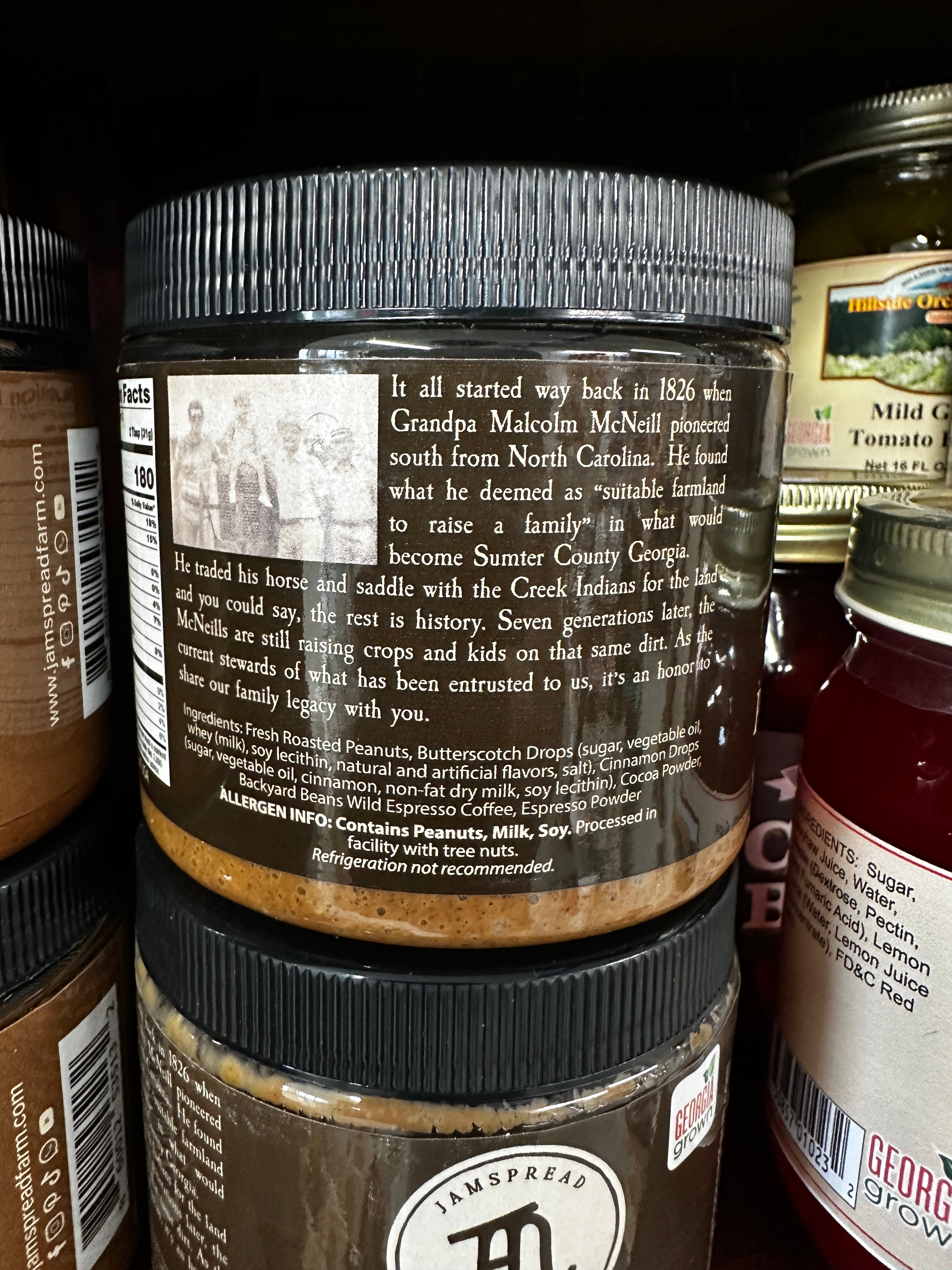Coffee Peanut Spread by Jamspread