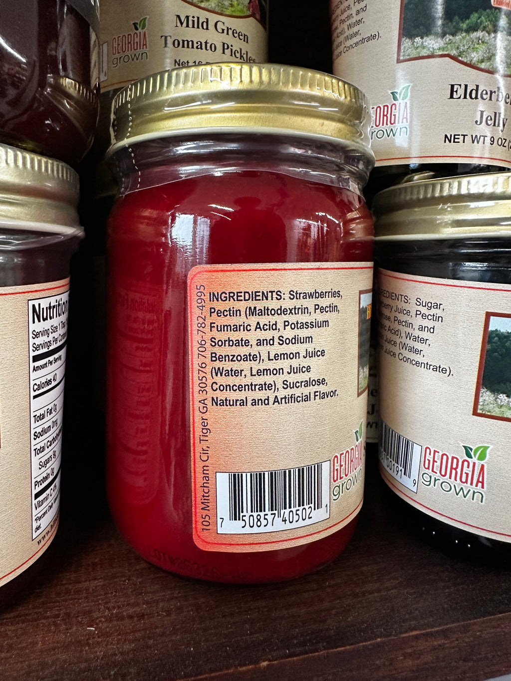No Sugar Added Strawberry Preservative by Hillside Orchard Farms