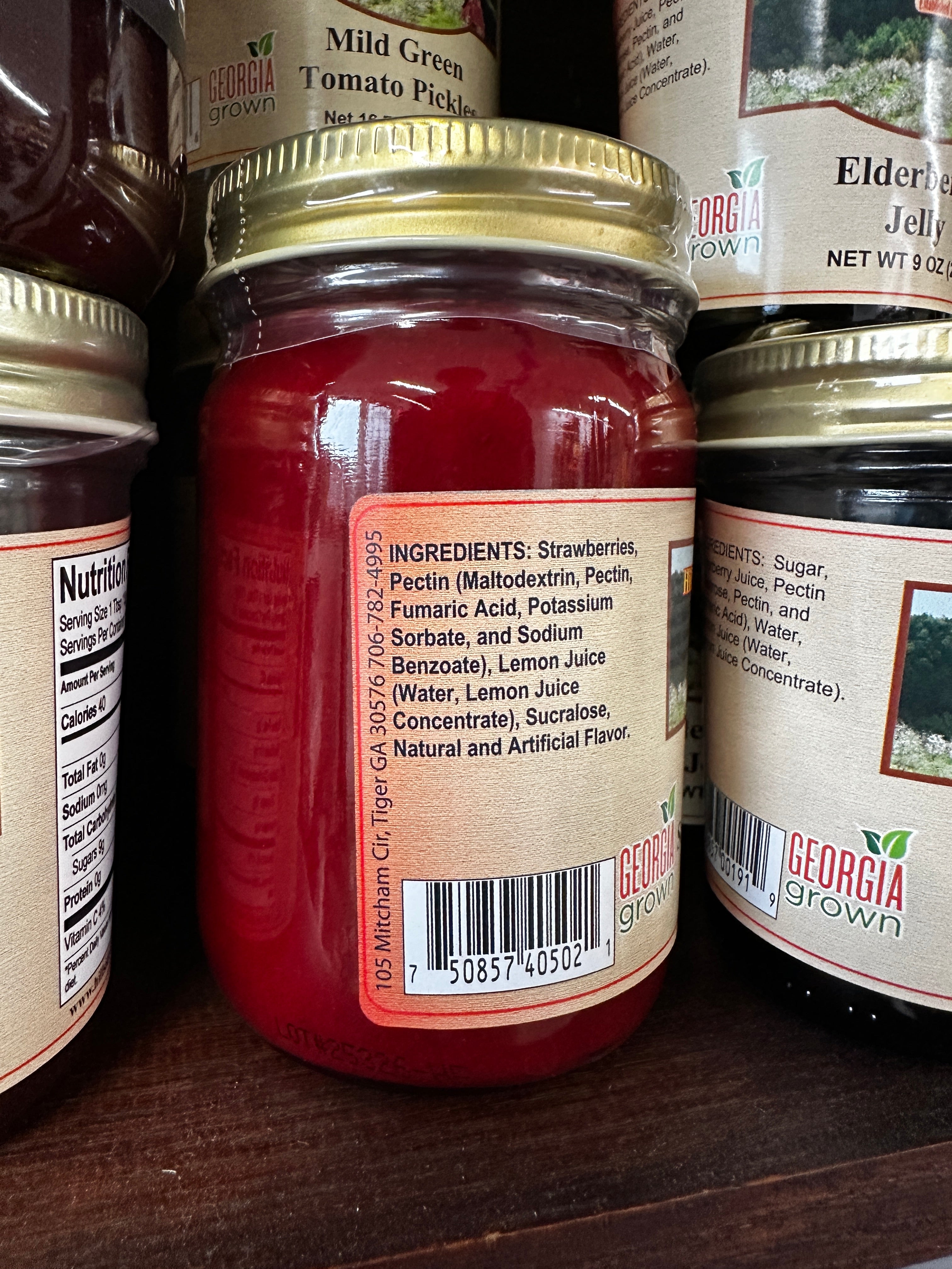 No Sugar Added Strawberry Preservative by Hillside Orchard Farms