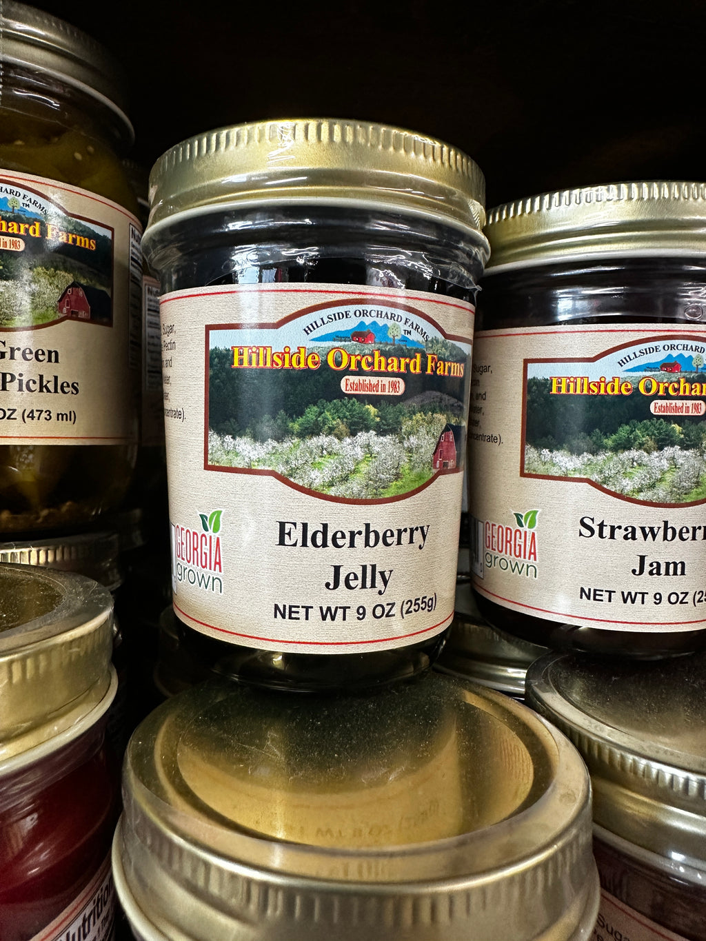 Elderberry Jelly by Hillside Orchard Farms