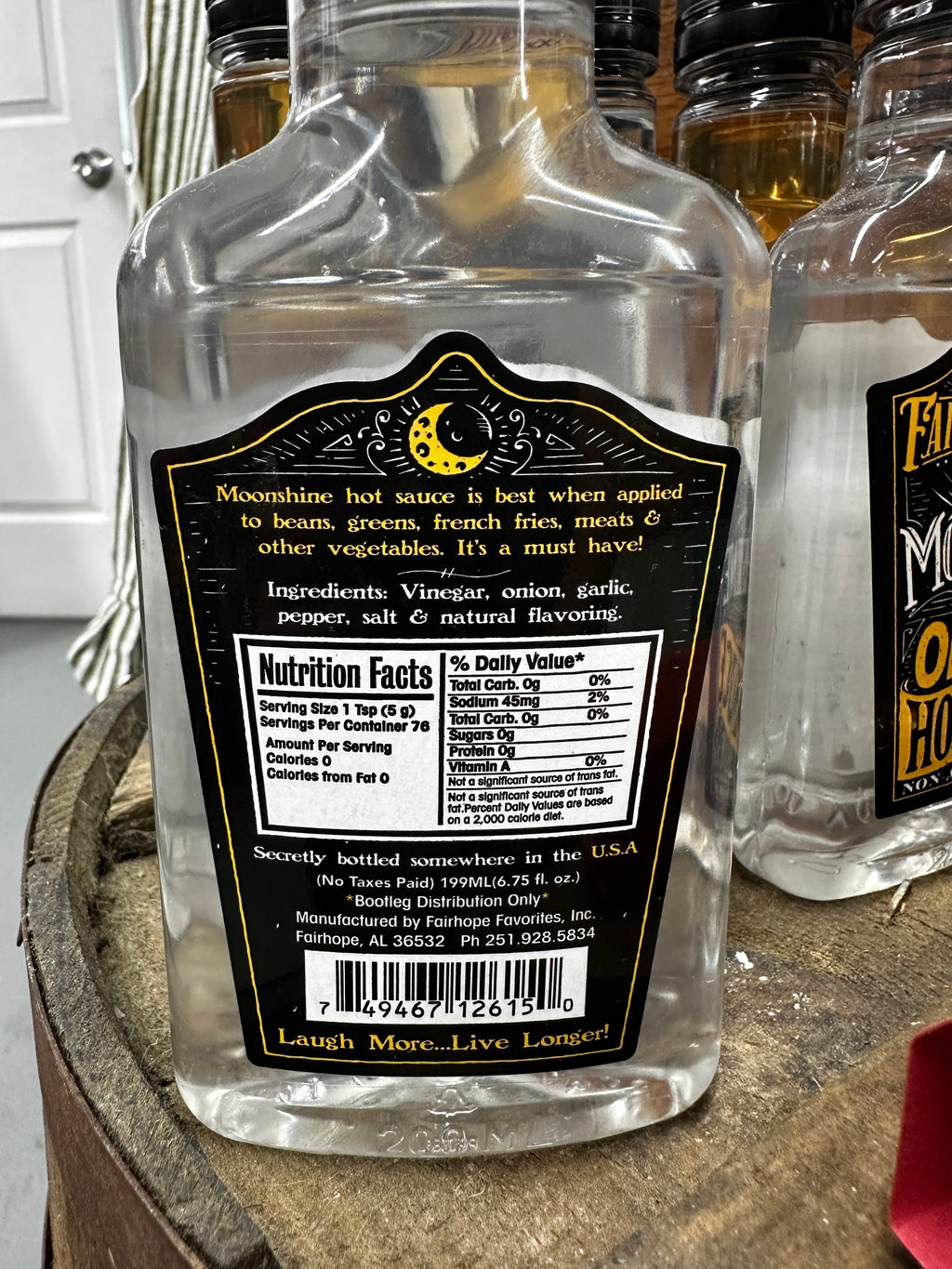 Moonshine Hot Sauce | 2 Flavor Options