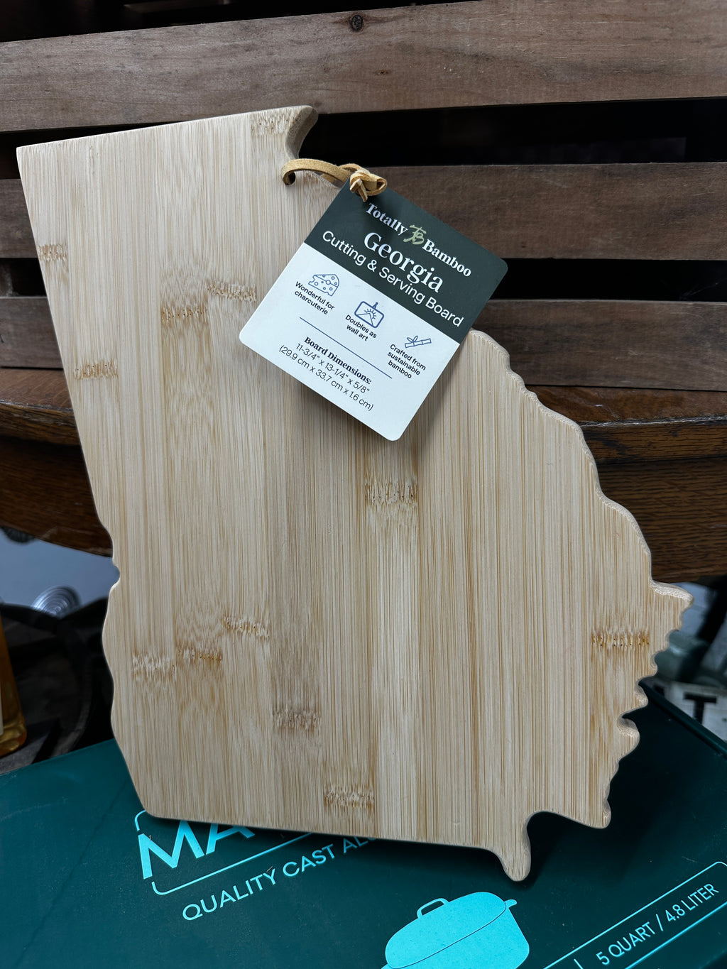 Georgia Cutting Board By Totally Bamboo