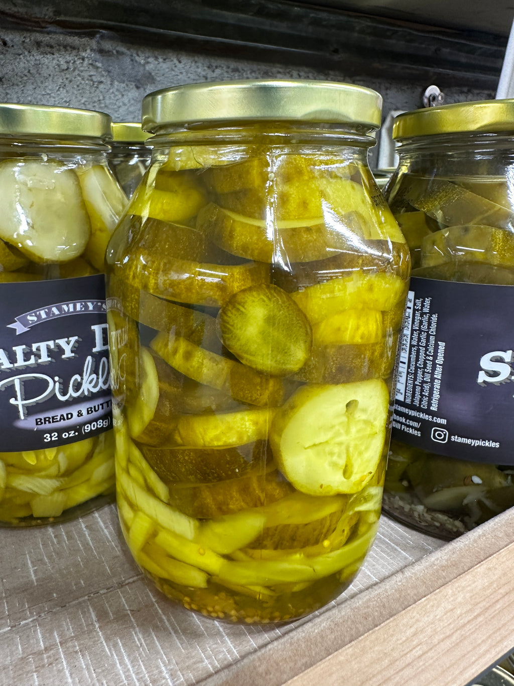 Salty Dill Pickles By Stamey's | 2 Flavor Options