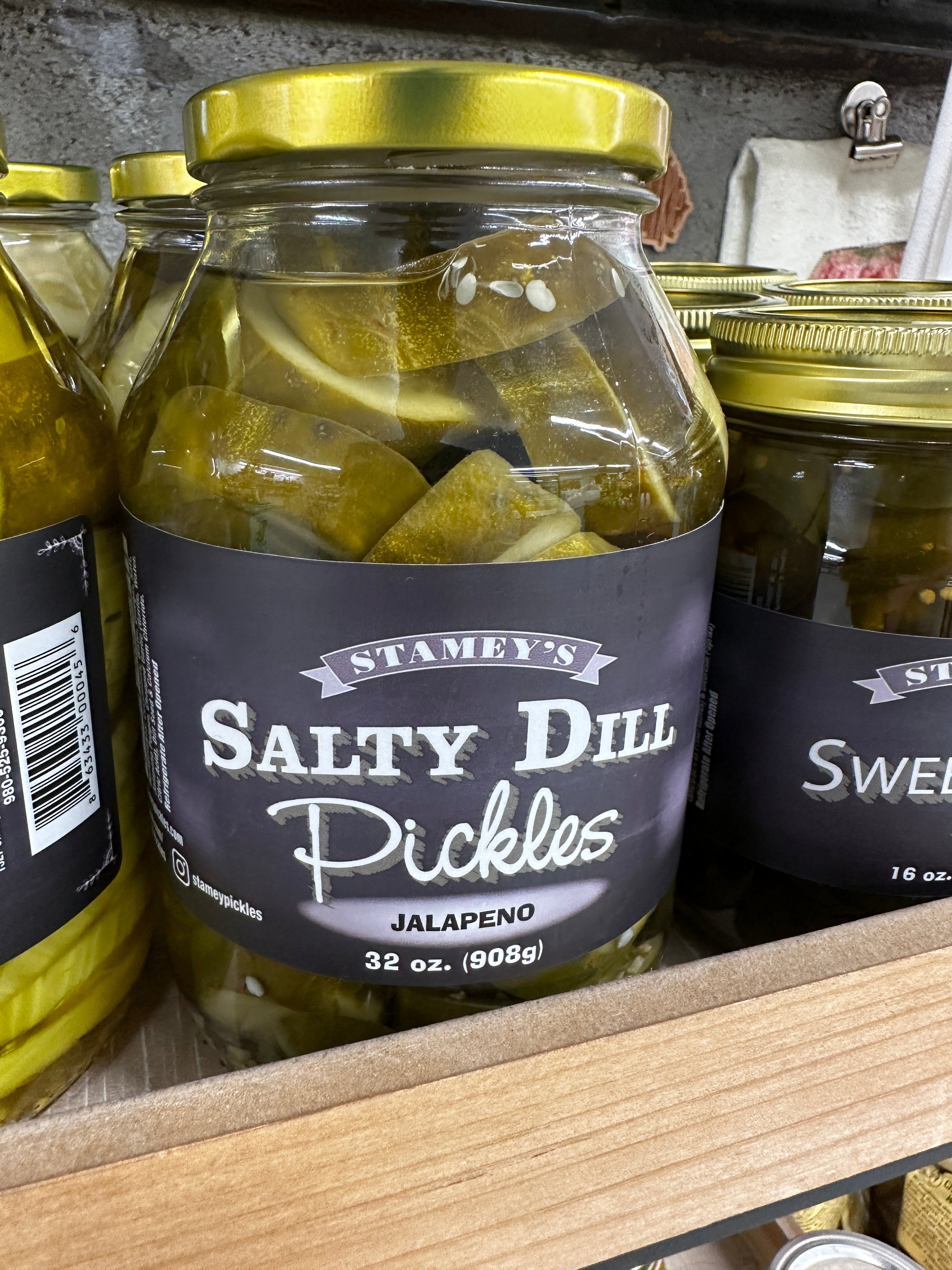 Salty Dill Pickles By Stamey's | 2 Flavor Options