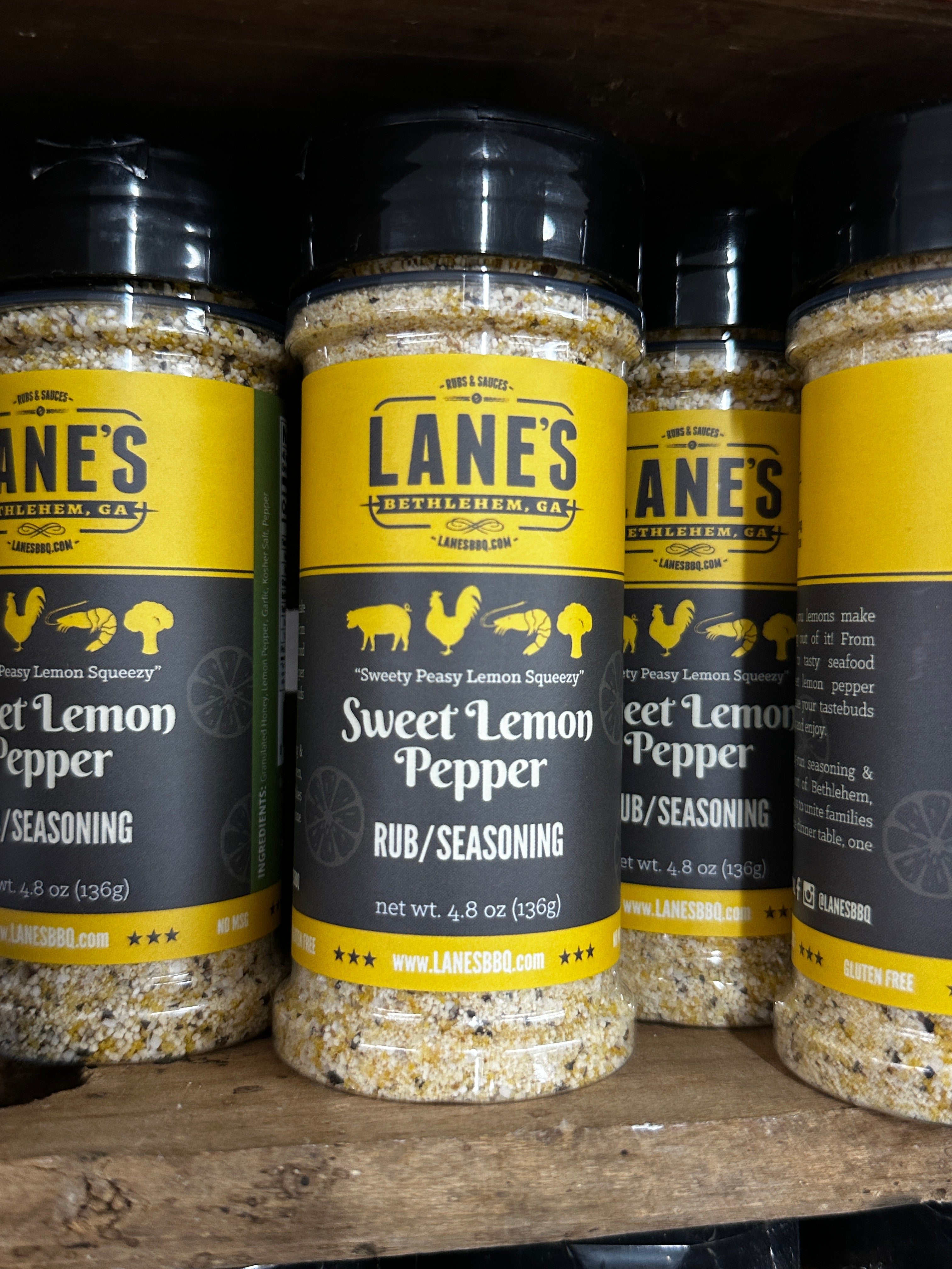 Lane's Sweet Lemon Pepper Rub/Seasoning