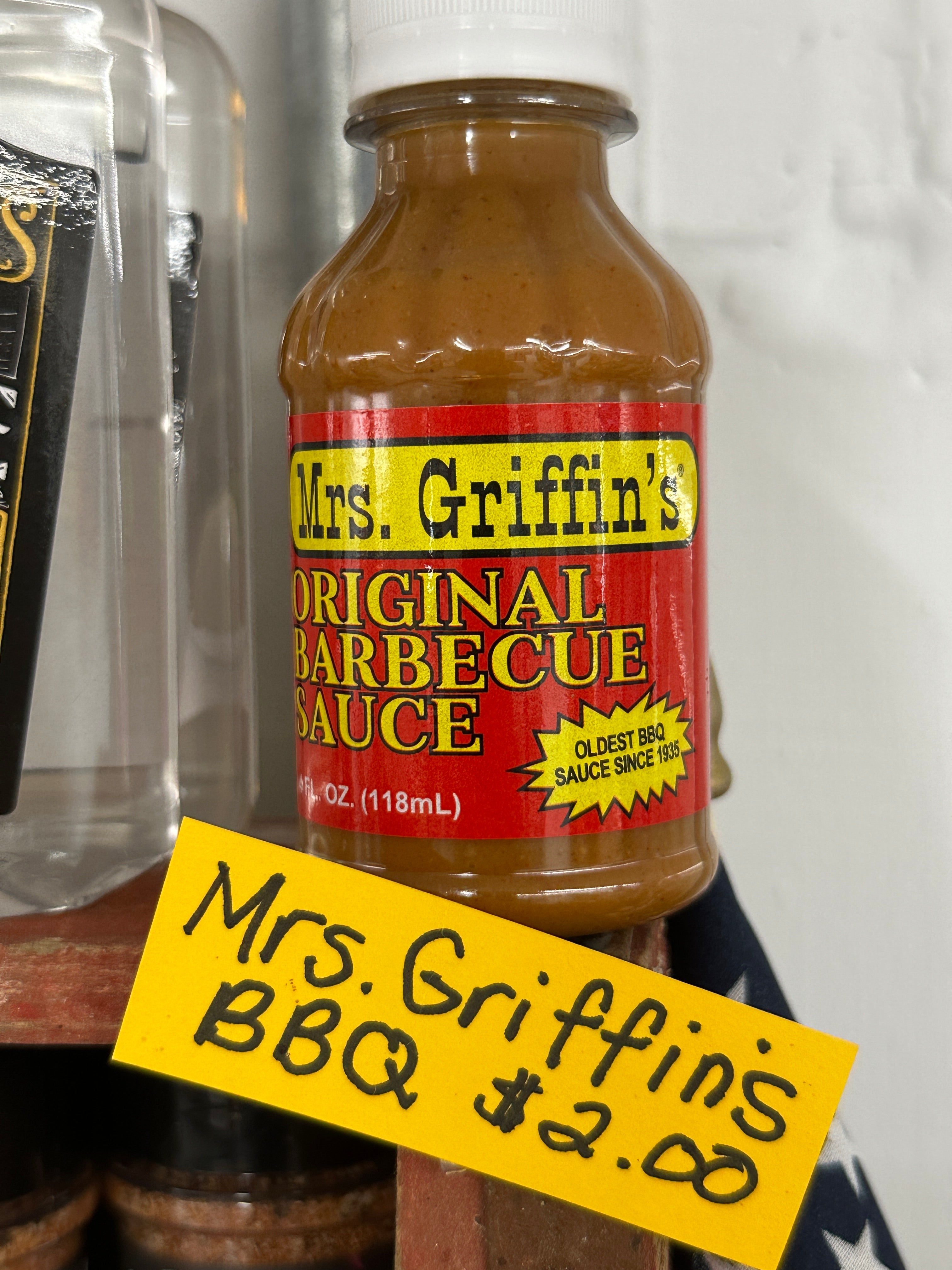 Mrs. Griffin's Original BBQ Sauce
