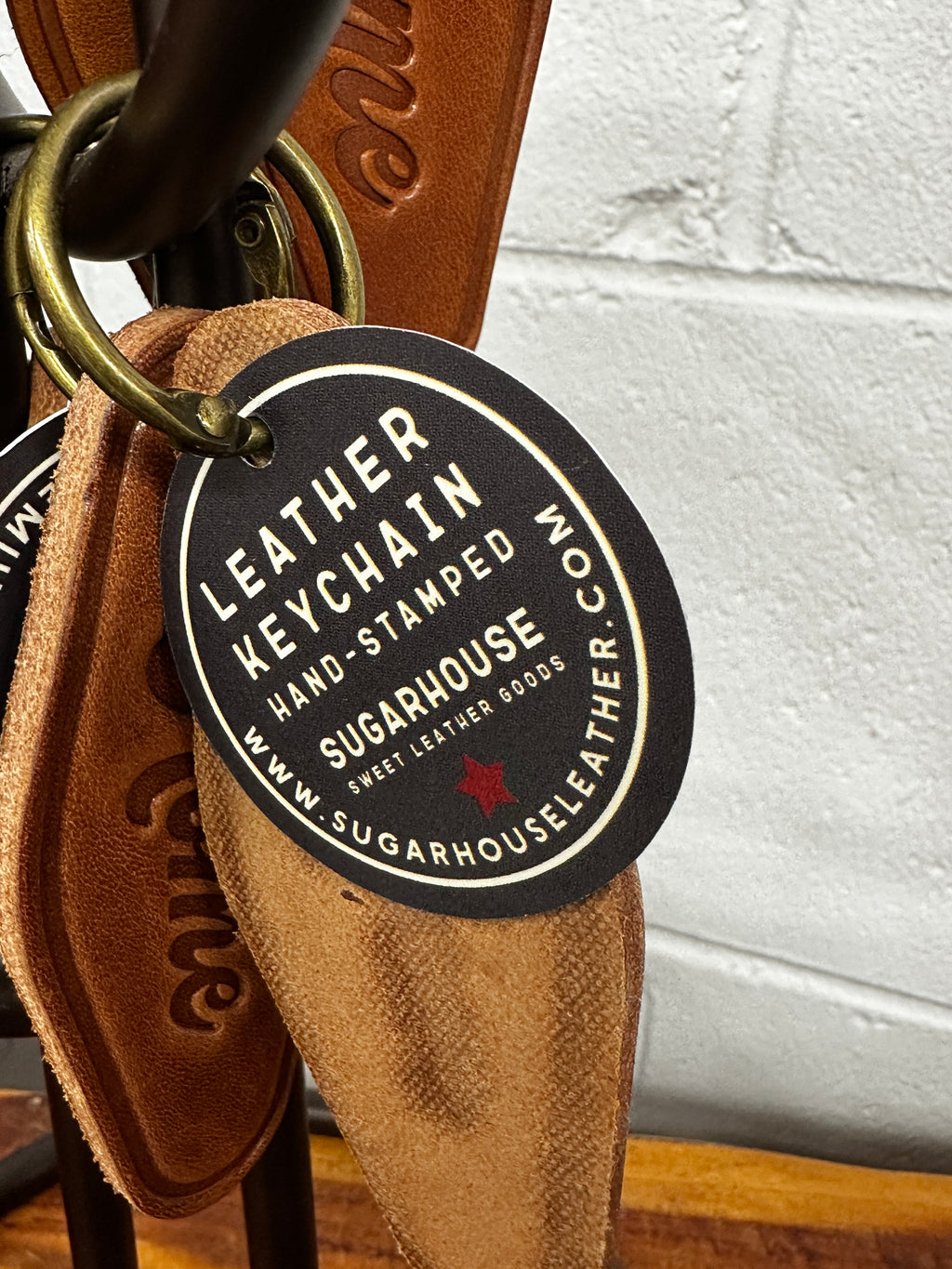 Leather Keychain | 2 Options