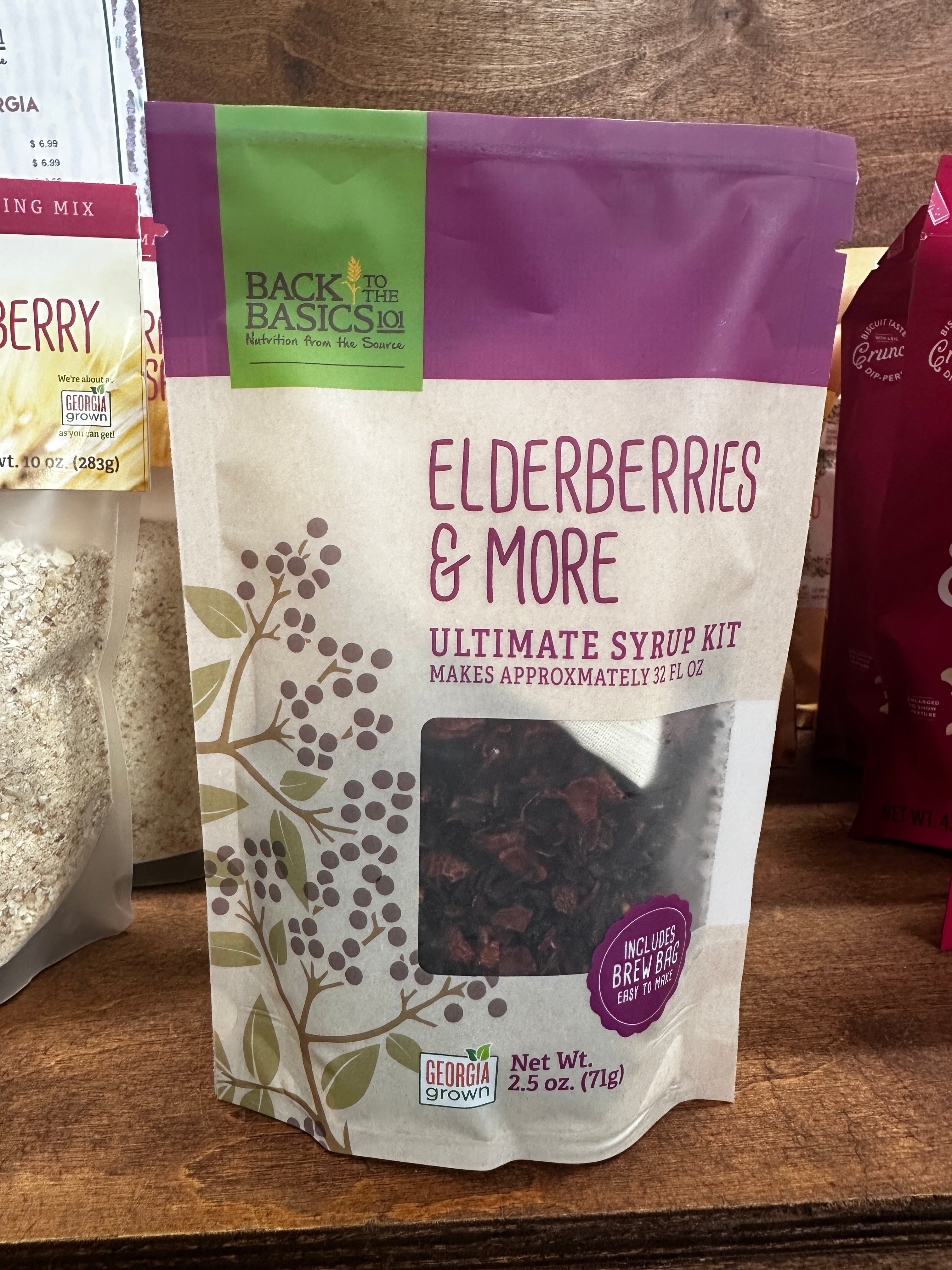 Elderberries & More Syrup Kit