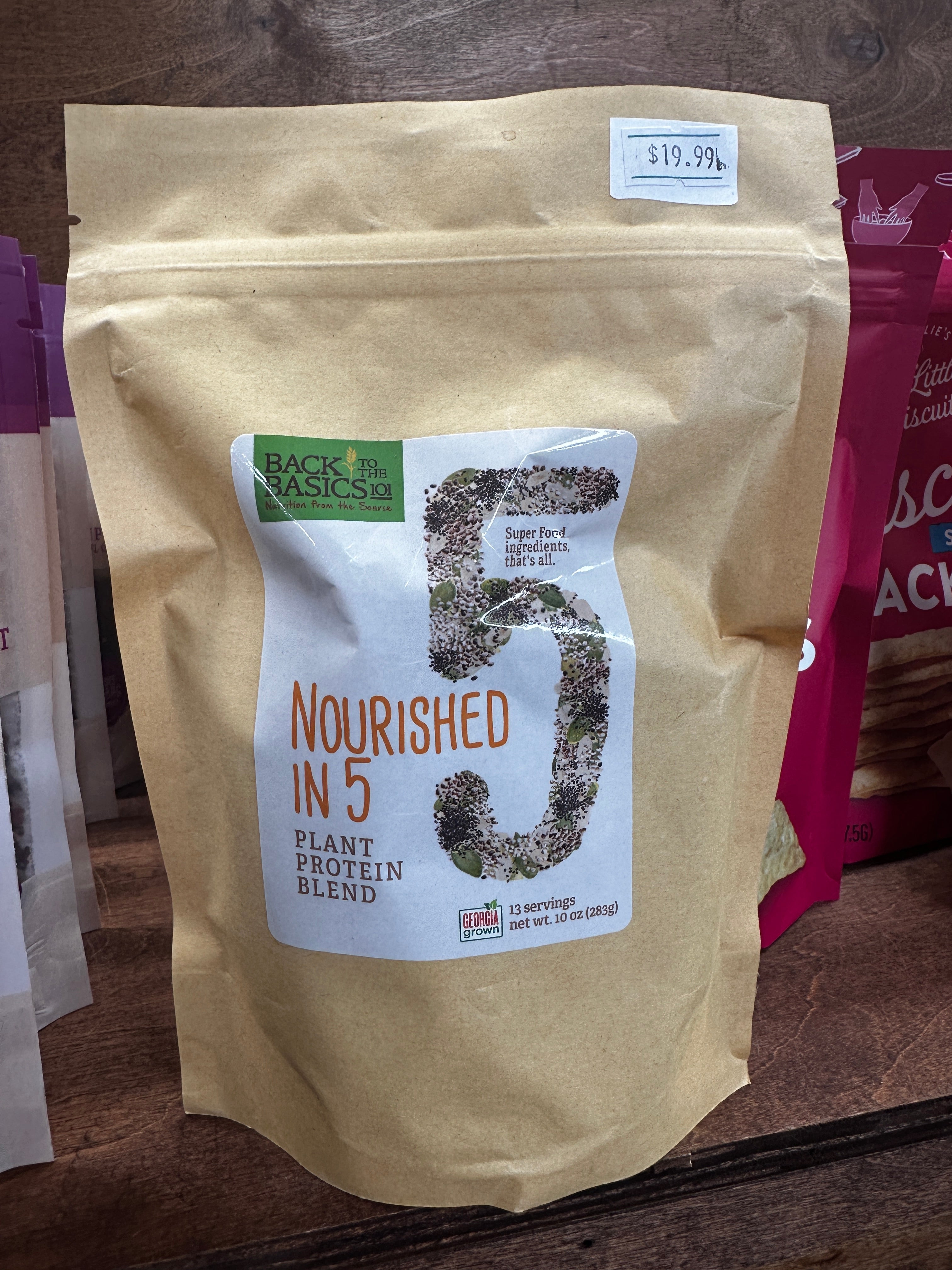Plant Protein Blend By Nourished In 5