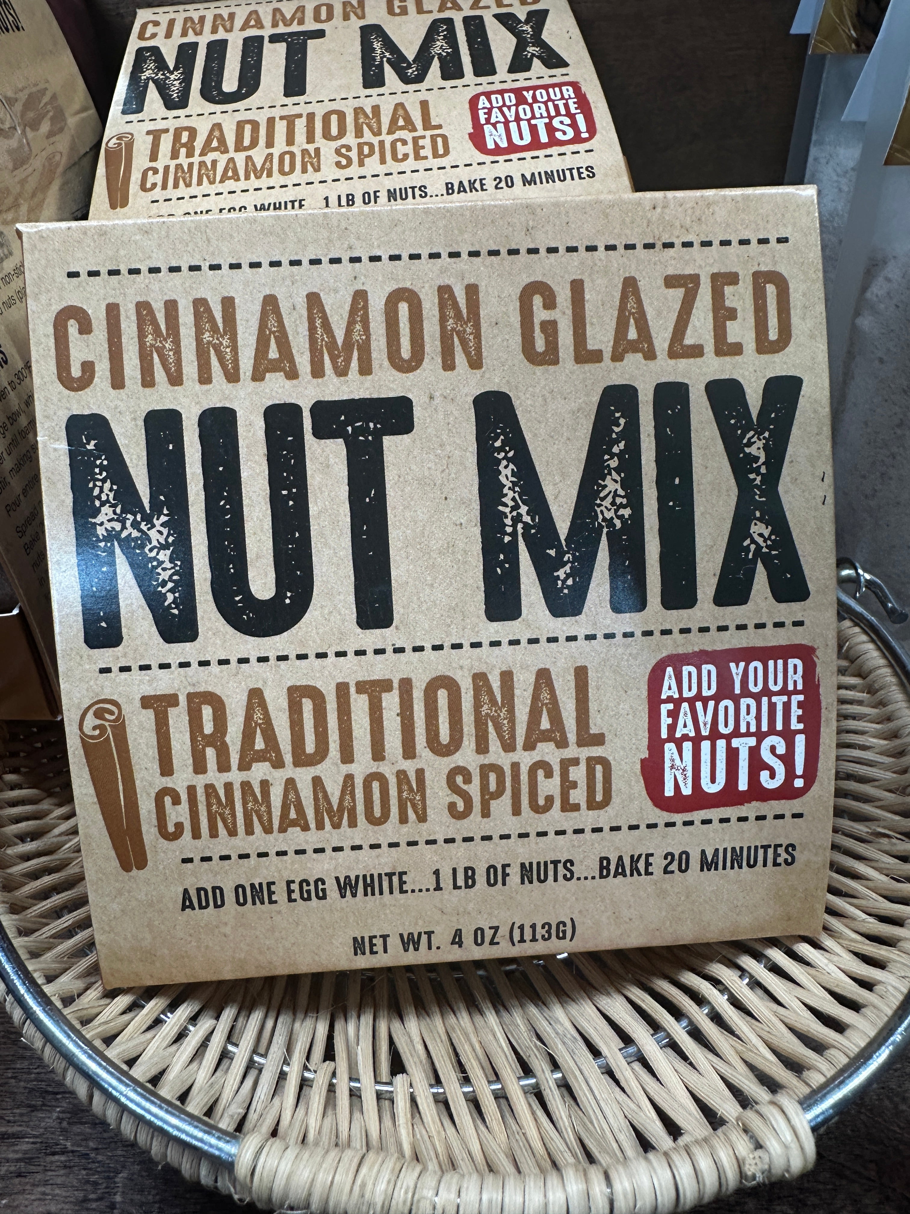 Cinnamon Glazed Nut Mix