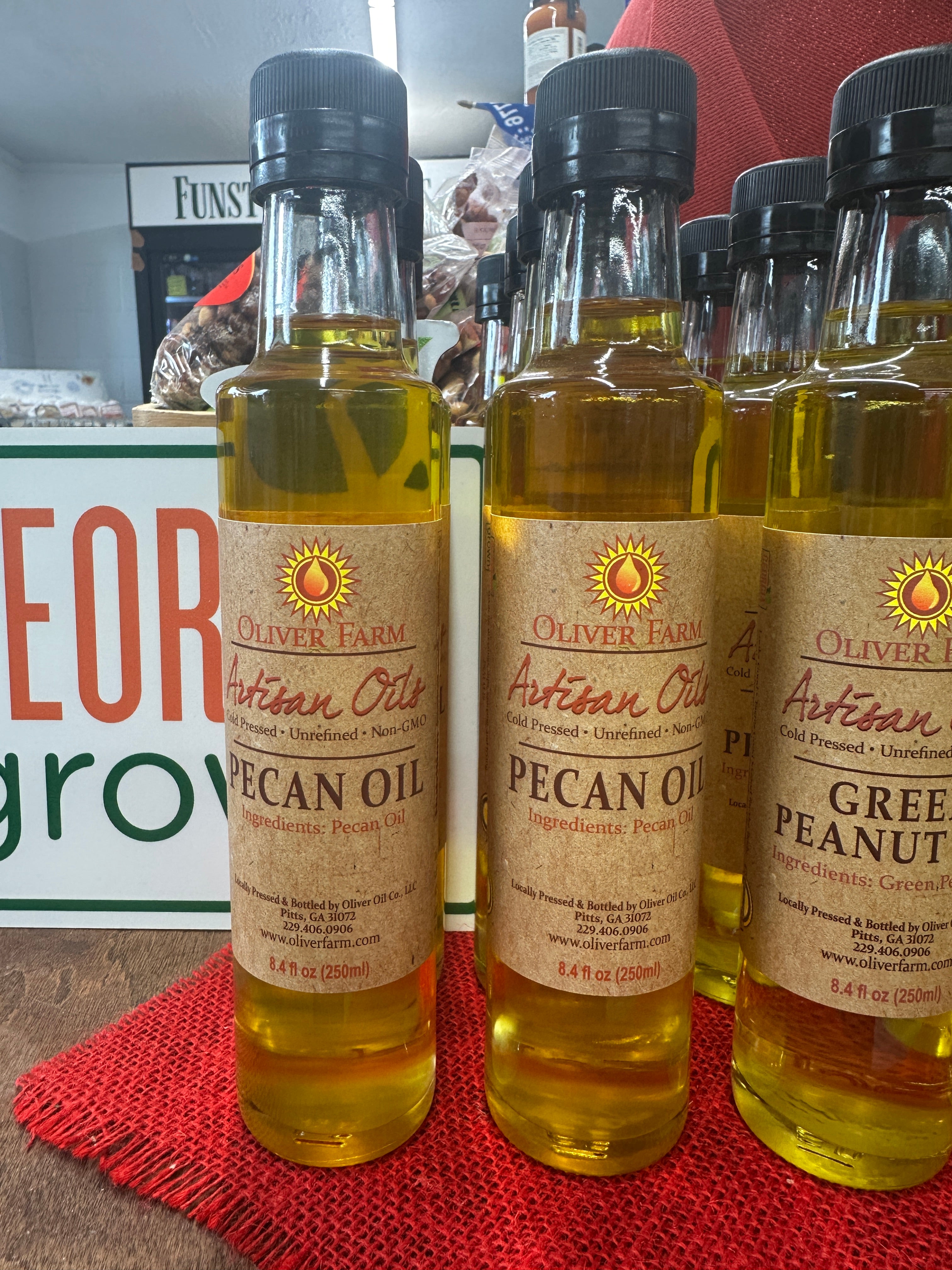 Artisan Pecan Oil By Oliver Farm