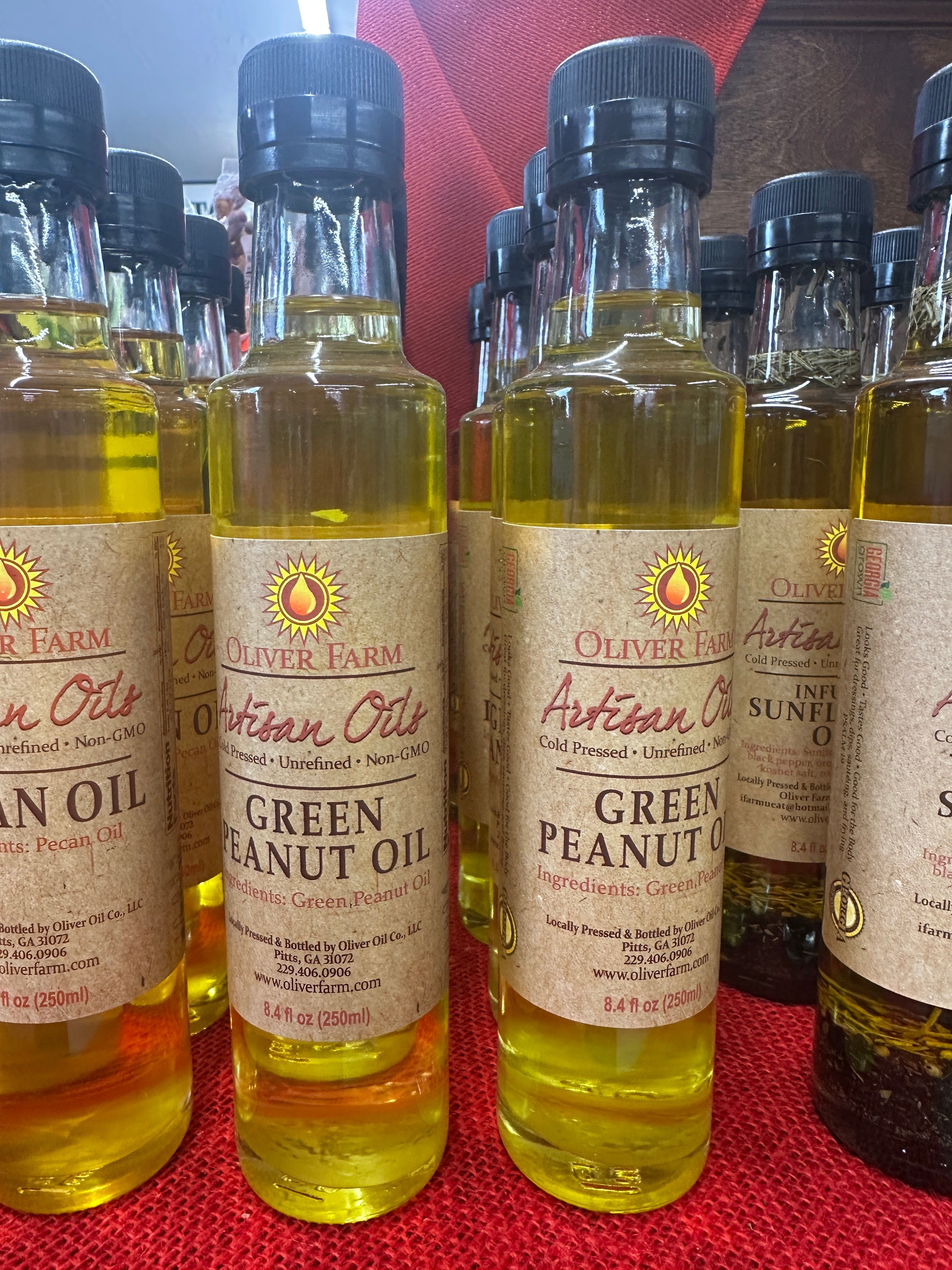 Artisan Green Peanut Oil By Oliver Farm