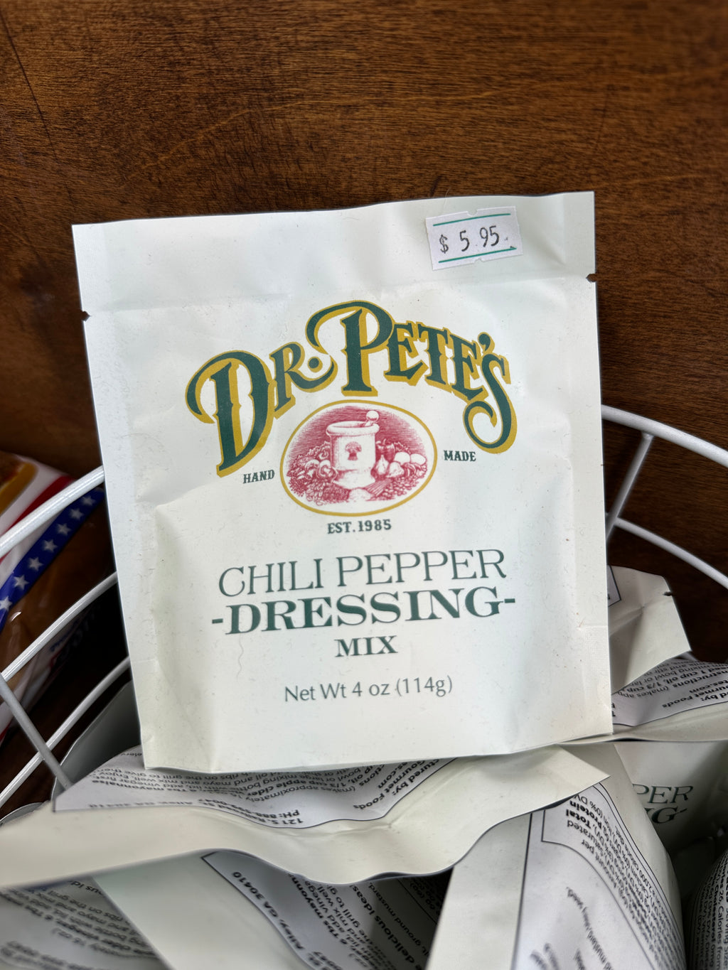 Chili Pepper Dressing Mix By Dr. Pete's