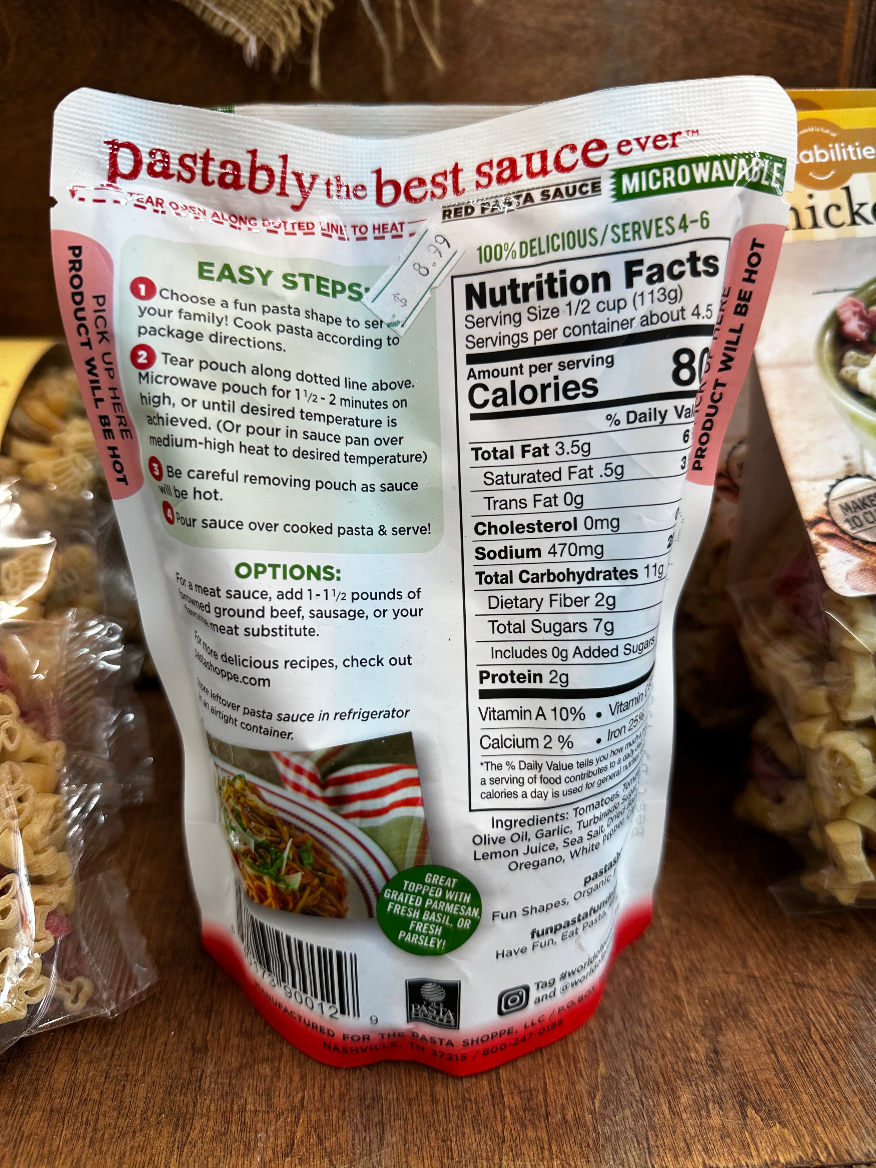Red Pasta Sauce By Pastabilities